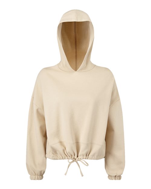 Load image into Gallery viewer, TriDri TD085 Women's Cropped Maria Hooded Sweatshirt - Nude
