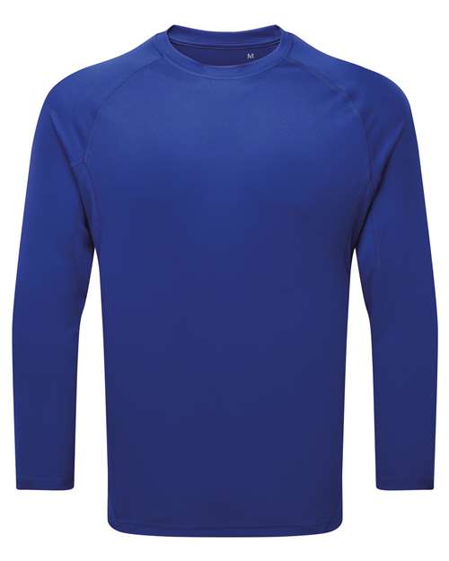 Load image into Gallery viewer, TriDri TD050 Unisex Panelled Long Sleeve Tech T-Shirt - Royal
