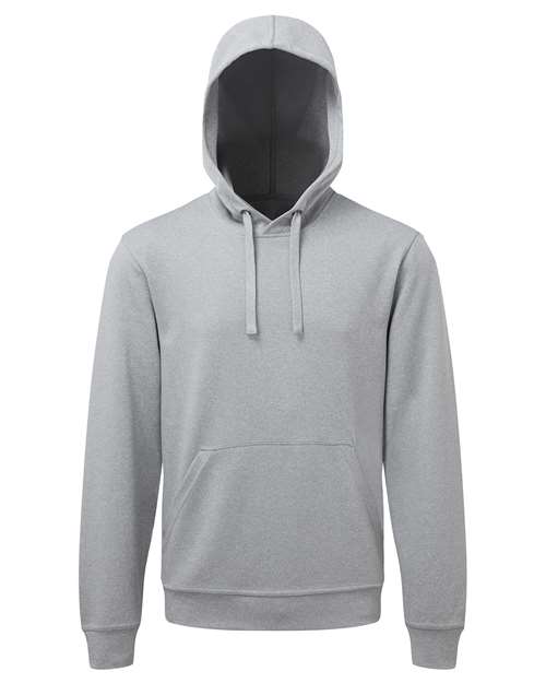 TriDri TD448 Unisex Spun Dyed Hooded Sweatshirt - Grey Melange