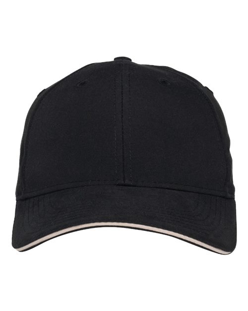 Adams Headwear PE102 Performer Cap - Black/ Khaki