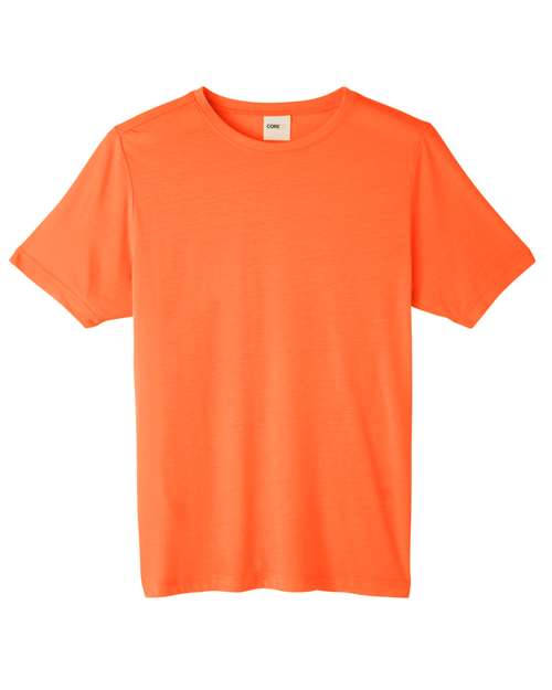 Load image into Gallery viewer, CORE365 CE111 Unisex Fusion ChromaSoft™ Performance T-Shirt - Campus Orange
