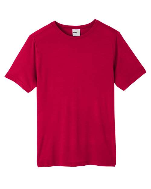 Load image into Gallery viewer, CORE365 CE111 Unisex Fusion ChromaSoft™ Performance T-Shirt - Classic Red
