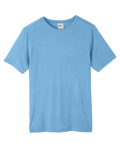 CORE365 CE111 Unisex Fusion ChromaSoft™ Performance T-Shirt - Columbia Blue
