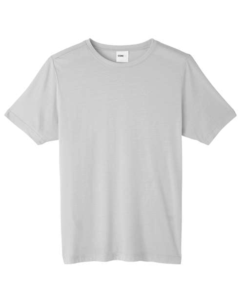CORE365 CE111 Unisex Fusion ChromaSoft™ Performance T-Shirt - Platinum