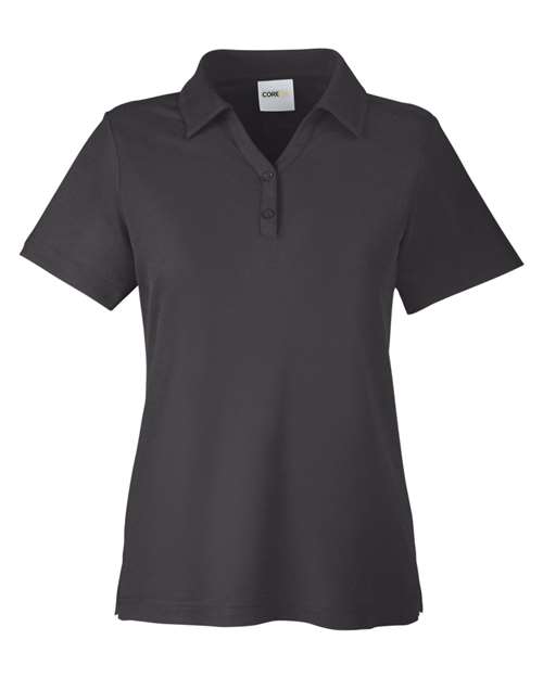 Load image into Gallery viewer, CORE365 CE112W Women's Fusion ChromaSoft™ Pique Polo - Carbon
