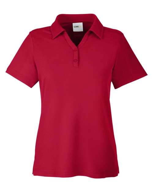 CORE365 CE112W Women's Fusion ChromaSoft™ Pique Polo - Classic Red