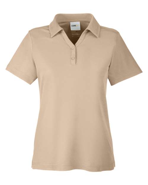 Load image into Gallery viewer, CORE365 CE112W Women's Fusion ChromaSoft™ Pique Polo - Stone

