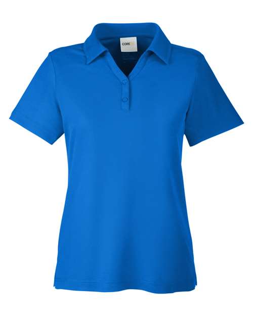 CORE365 CE112W Women's Fusion ChromaSoft™ Pique Polo - True Royal