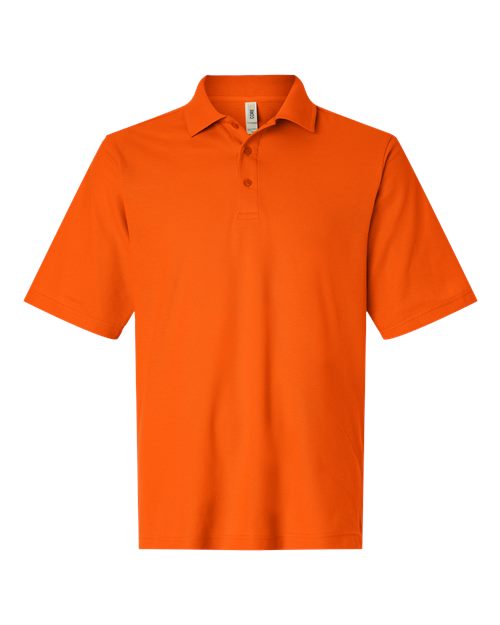 CORE365 CE106 Men's Resolve CVC Performance Pique Polo - Campus Orange