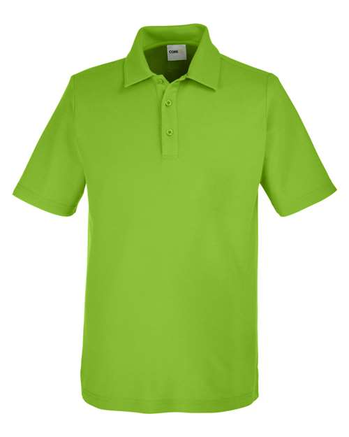 Load image into Gallery viewer, CORE365 CE112 Men's Fusion ChromaSoft™ Pique Polo - Acid Green
