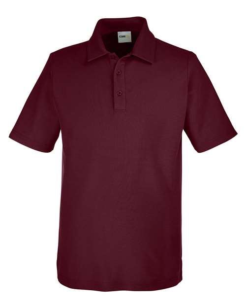 Load image into Gallery viewer, CORE365 CE112 Men's Fusion ChromaSoft™ Pique Polo - Burgundy

