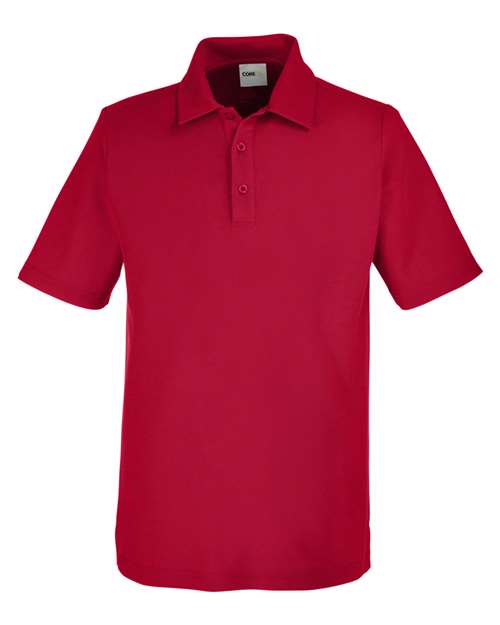 CORE365 CE112 Men's Fusion ChromaSoft™ Pique Polo - Classic Red