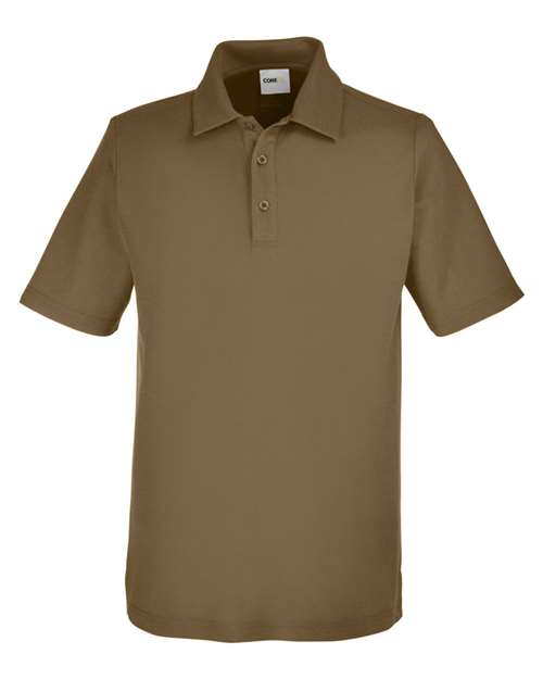 CORE365 CE112 Men's Fusion ChromaSoft™ Pique Polo - Coyote Brown