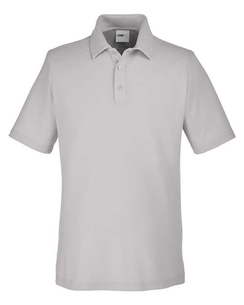 CORE365 CE112 Men's Fusion ChromaSoft™ Pique Polo - Platinum
