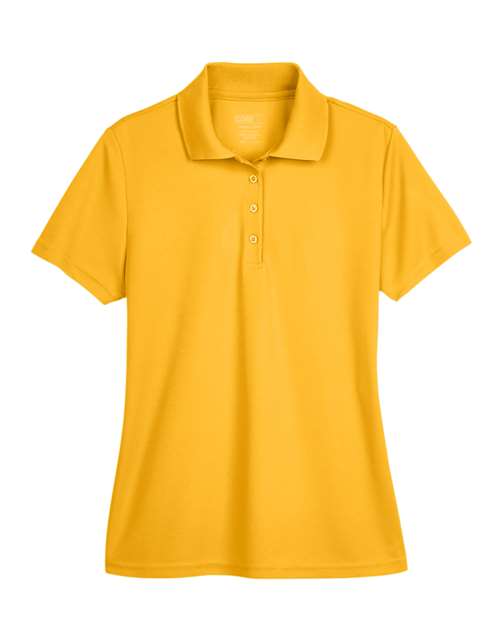 CORE365 78181 Women's Origin Performance Piqué Polo - Campus Gold