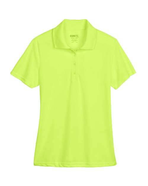 CORE365 78181 Women's Origin Performance Piqué Polo - Safety Yellow