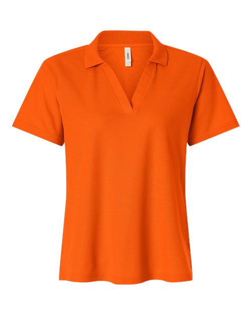 Load image into Gallery viewer, CORE365 CE106W Women's Resolve CVC Performance Pique Polo - Campus Orange
