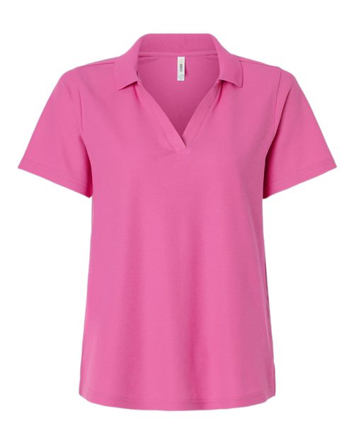 Load image into Gallery viewer, CORE365 CE106W Women's Resolve CVC Performance Pique Polo - Charity Pink
