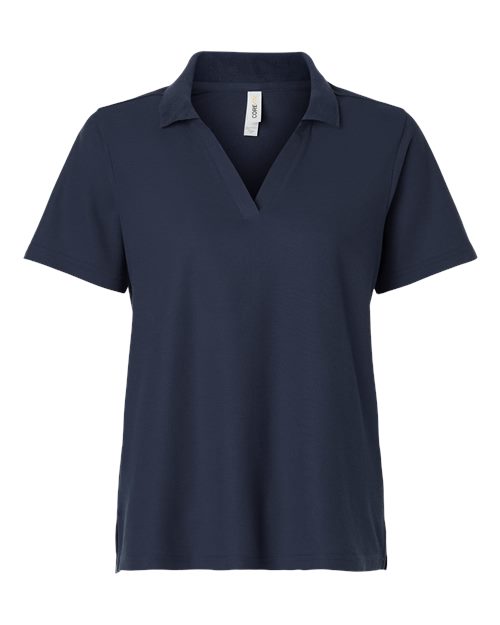 CORE365 CE106W Women's Resolve CVC Performance Pique Polo - Classic Navy