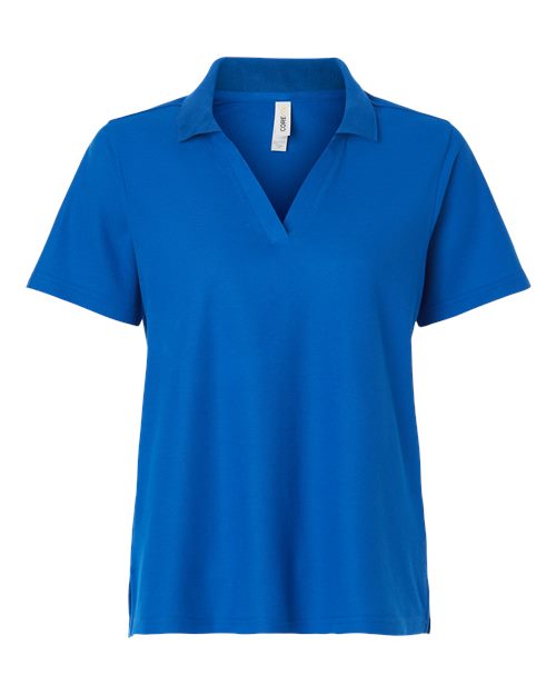 CORE365 CE106W Women's Resolve CVC Performance Pique Polo - True Royal