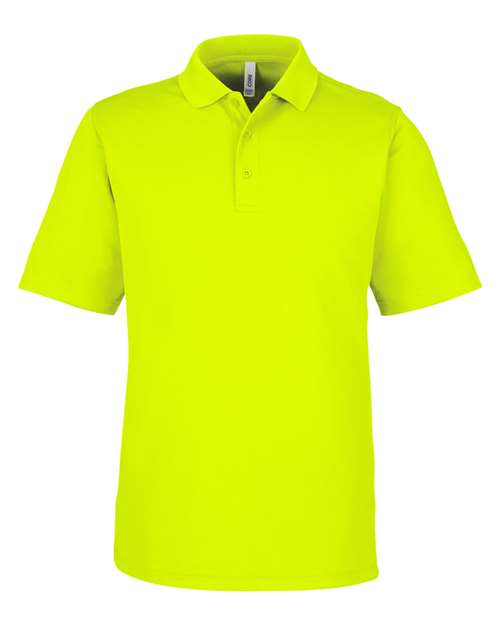 Load image into Gallery viewer, CORE365 CE104 Men's Market Snag Protect Mesh Polo - Safety Yellow
