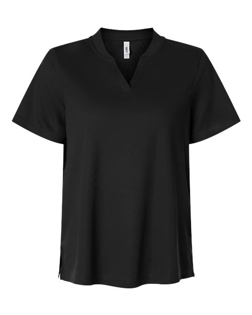 Load image into Gallery viewer, CORE365 CE108W Women's Nova Performance Pique Polo - Black
