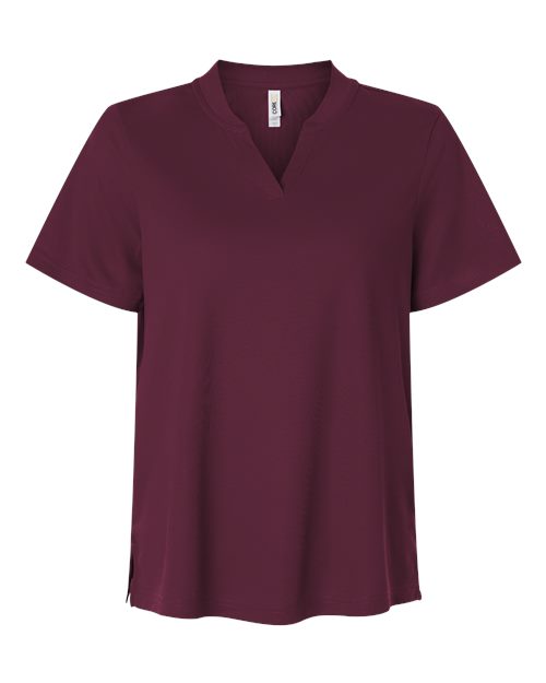 Load image into Gallery viewer, CORE365 CE108W Women's Nova Performance Pique Polo - Burgundy
