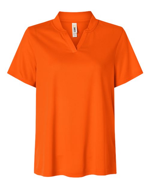 Load image into Gallery viewer, CORE365 CE108W Women's Nova Performance Pique Polo - Campus Orange

