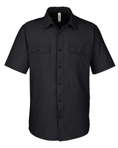 Load image into Gallery viewer, CORE365 CE510 Men's Ultra UVP® Marina Shirt - Black
