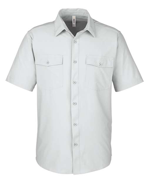 Load image into Gallery viewer, CORE365 CE510 Men's Ultra UVP® Marina Shirt - Platinum
