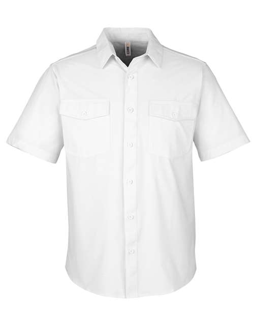 CORE365 CE510 Men's Ultra UVP® Marina Shirt - White