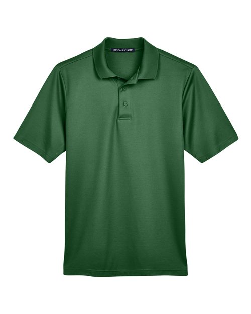Devon & Jones DG20 Men's CrownLux Performance® Plaited Polo - Forest