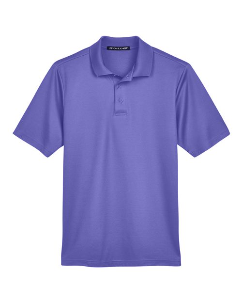 Devon & Jones DG20 Men's CrownLux Performance® Plaited Polo - Grape