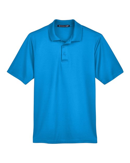 Load image into Gallery viewer, Devon &amp; Jones DG20 Men's CrownLux Performance® Plaited Polo - Ocean Blue
