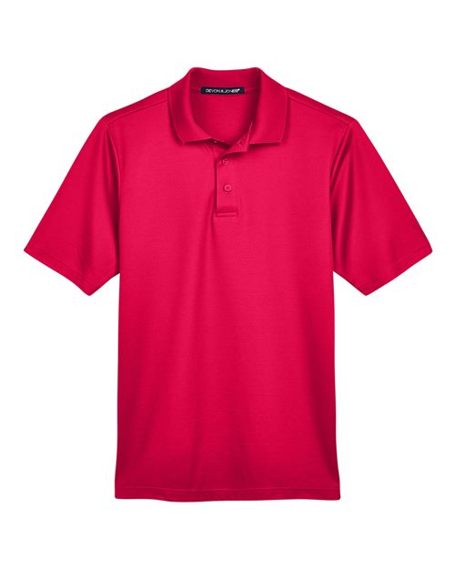Load image into Gallery viewer, Devon &amp; Jones DG20 Men's CrownLux Performance® Plaited Polo - Red
