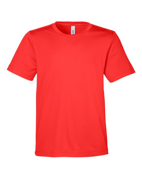 Load image into Gallery viewer, CORE365 CE10Y Youth Capital Performance T-Shirt - Marina Red
