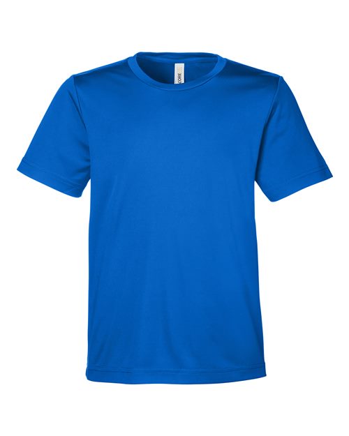 CORE365 CE10Y Youth Capital Performance T-Shirt - True Royal