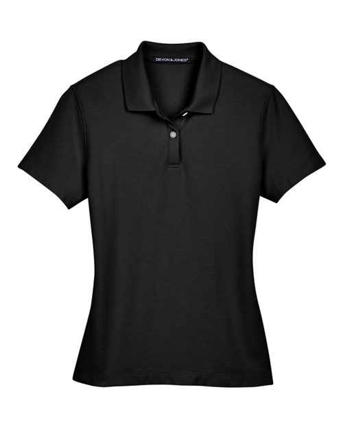 Devon & Jones DG150W Women's DRYTEC20™ Performance Polo - Black