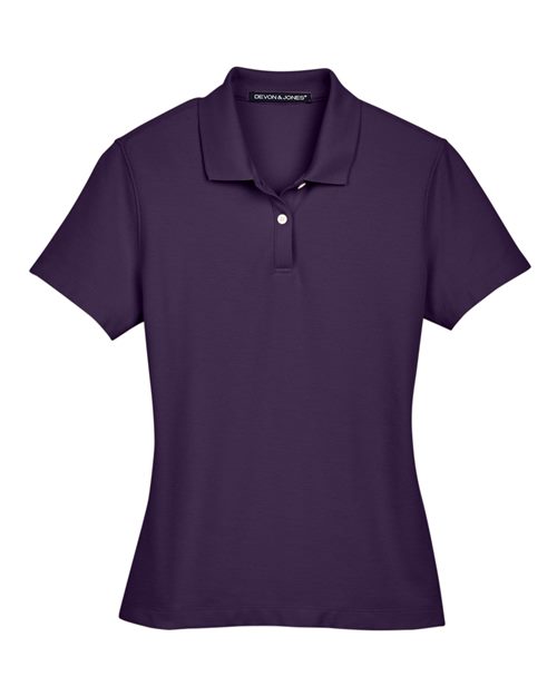Devon & Jones DG150W Women's DRYTEC20™ Performance Polo - Deep Purple