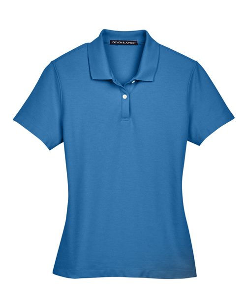 Load image into Gallery viewer, Devon &amp; Jones DG150W Women's DRYTEC20™ Performance Polo - French Blue
