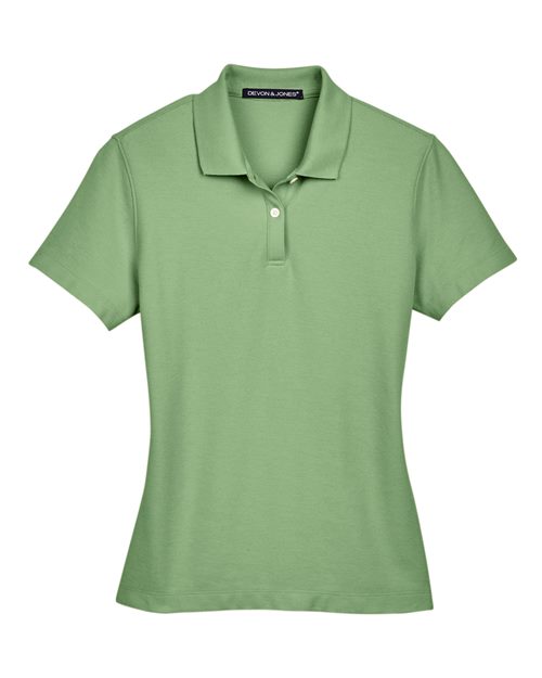 Load image into Gallery viewer, Devon &amp; Jones DG150W Women's DRYTEC20™ Performance Polo - Lime
