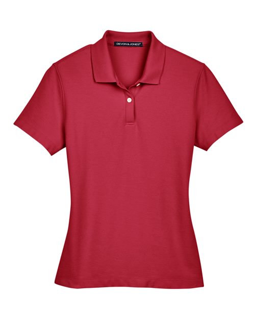 Devon & Jones DG150W Women's DRYTEC20™ Performance Polo - Red