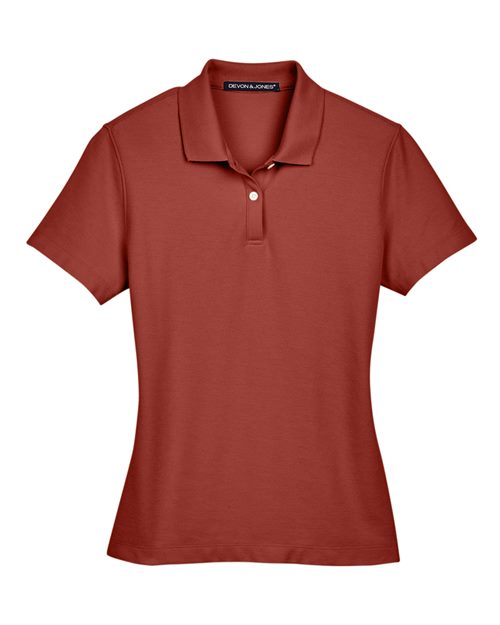 Devon & Jones DG150W Women's DRYTEC20™ Performance Polo - Rust
