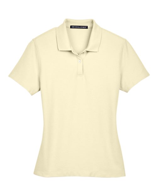 Load image into Gallery viewer, Devon &amp; Jones DG150W Women's DRYTEC20™ Performance Polo - Transparent Yellow
