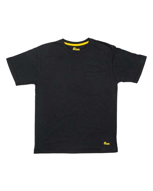 Load image into Gallery viewer, Berne Apparel BSM38 Men's Lightweight Performance Pocket T-Shirt - Black
