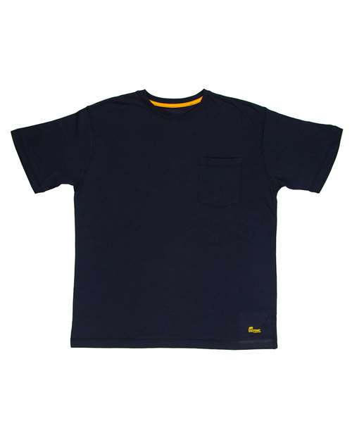 Load image into Gallery viewer, Berne Apparel BSM38 Men's Lightweight Performance Pocket T-Shirt - Navy
