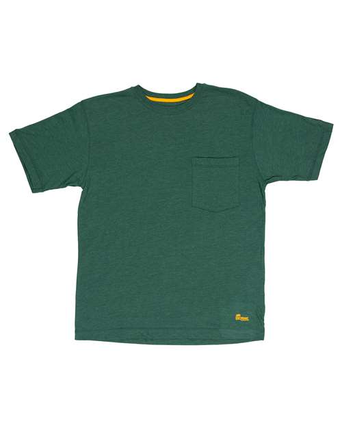 Load image into Gallery viewer, Berne Apparel BSM38 Men's Lightweight Performance Pocket T-Shirt - Pine

