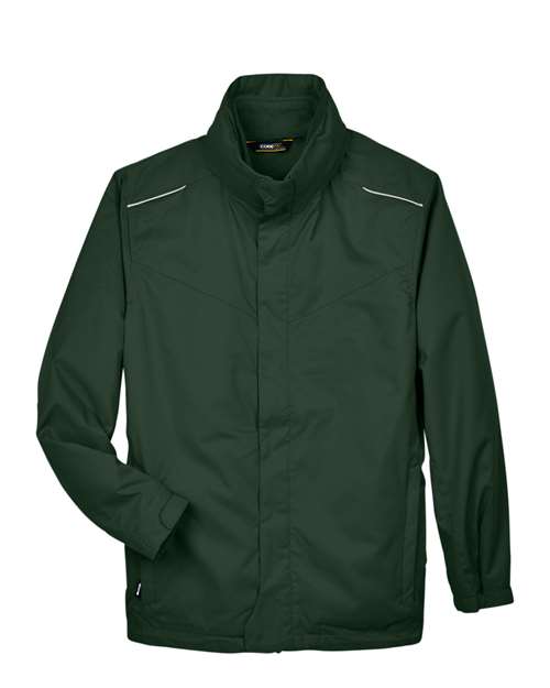 Load image into Gallery viewer, CORE365 88205 Men's Region 3-in-1 Jacket with Fleece Liner - Forest
