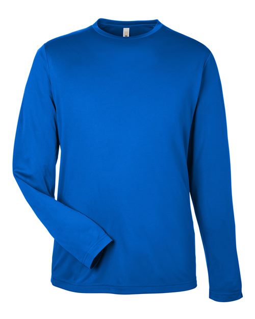 CORE365 CE10L Unisex Capital Long Sleeve Performance T-Shirt - True Royal