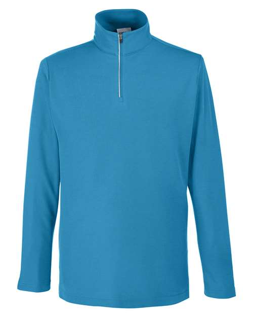CORE365 CE405 Men's Fusion ChromaSoft™ Pique Quarter-Zip Pullover - Electric Blue